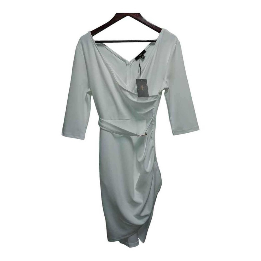 NWT‎ Beautiful white dress by Knitee.  Size Medium